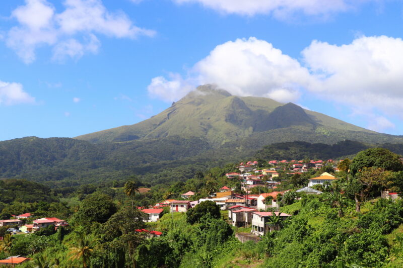  Vulkan Mont Pelée auf Martinique