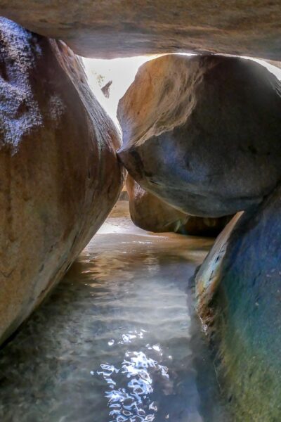 Tortola - The Bath - Wanderung durch die Felsformationen